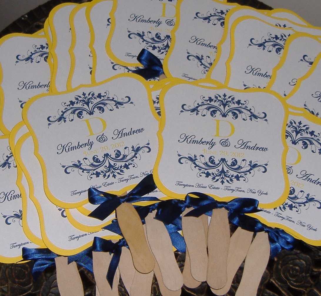 Wedding Fans -  DEPOSIT FOR 2013