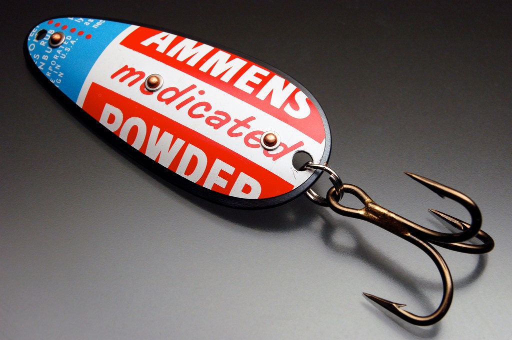 Medicated Powder Action Spoon Fishing Lure Original Recyclure Large