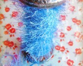Periwinkle blue Bubble Fringe trim embellishment - luxe, holiday, party, scrapbook, novelty, wedding, wrap, craft, supply - 15 yards