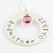 Personalized Godmother Necklace and Godfather Keychain Combo Set - Hand Stamped Custom Baptism Gift