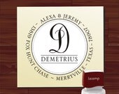 Custom SELF INKING stamp - Return Address Rubber Stamp - style MS5393A- Personalized wedding or christmas gift