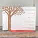 Wedding Invitations . Wedding Invites . Custom Wedding Invitations . Tree Invitations - Carved Date