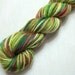 Hand Dyed Sock Yarn Mini Skein - SW Merino - Summer Trees