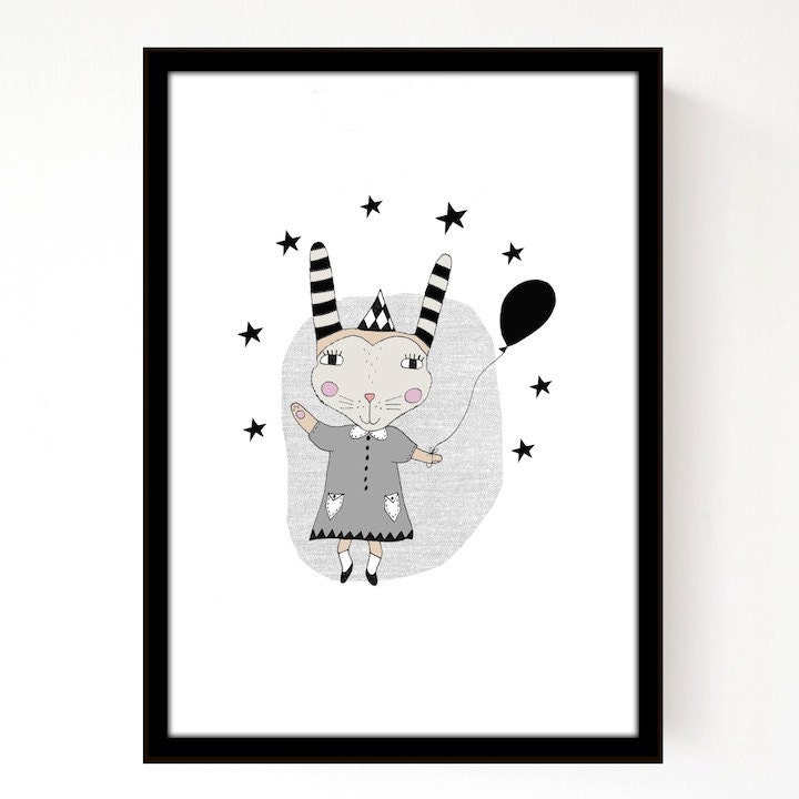 Circus Ruby A4 Print