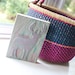 Maroon Christmas Reindeer Tote and Eco Gift Bag