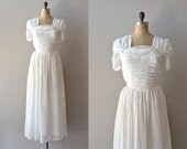 1930s dress / 30s wedding dress / Much Ado dress