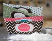 Sweet Treats Baked Goods Set (warm) PRINTABLE Paper Baking Trays, Tags, Toppers, Wraps - YOU CUSTOMIZE Instant Download Il_170x135