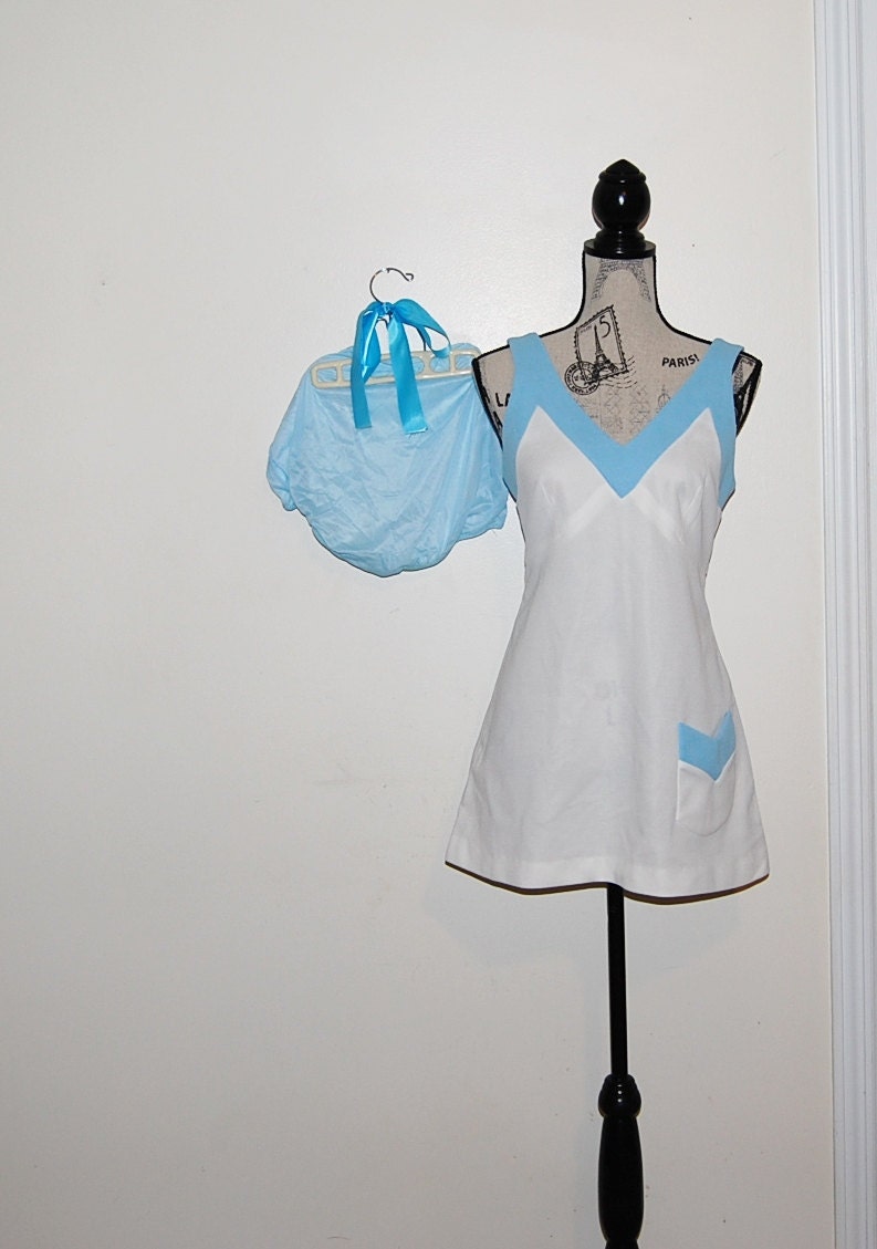 Vintage Tennis Dress 70s
