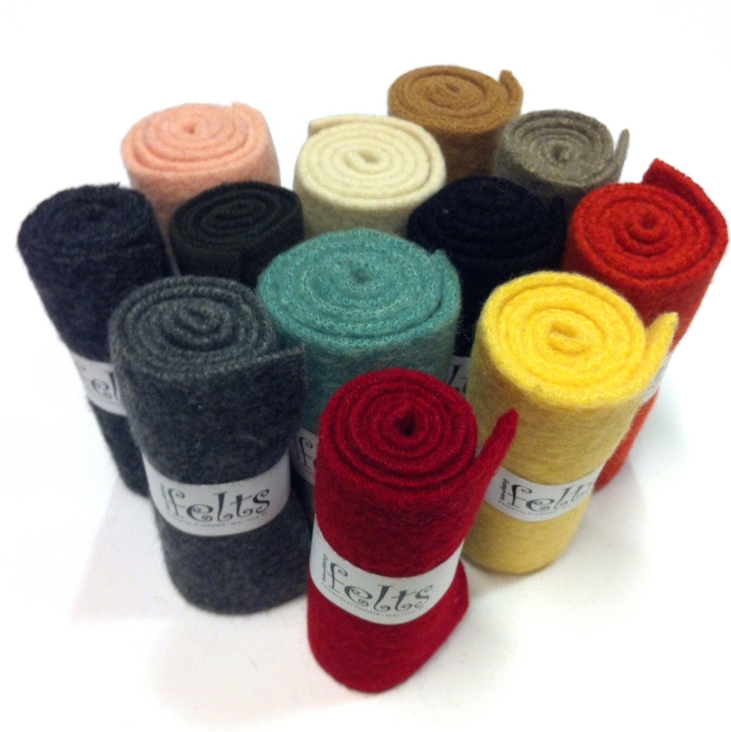 Solid Roll 12 Pack Assortment  - ADORNMENT FLAT GOODS