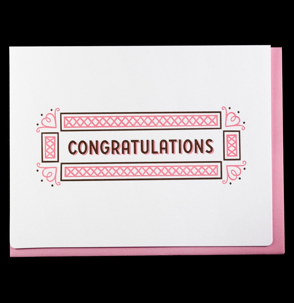 Heart Frame / 045 / congratulations