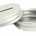 12 Coin Slot Mason Jar Lids