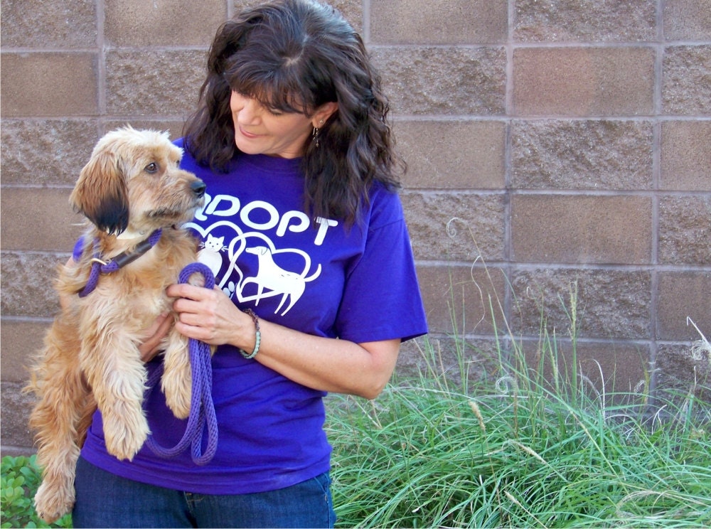 Helping Oklahoma ADOPT tshirt unisex Dry Blend t-shirt Five colors, sizes up to 4X