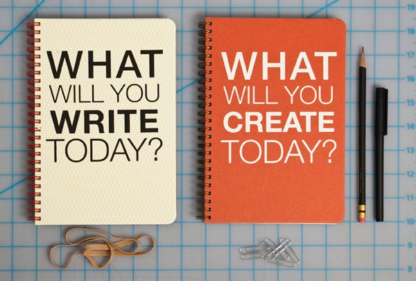What Will You Create Today : Journal / Notebook / Sketchbook / Dayplanner
