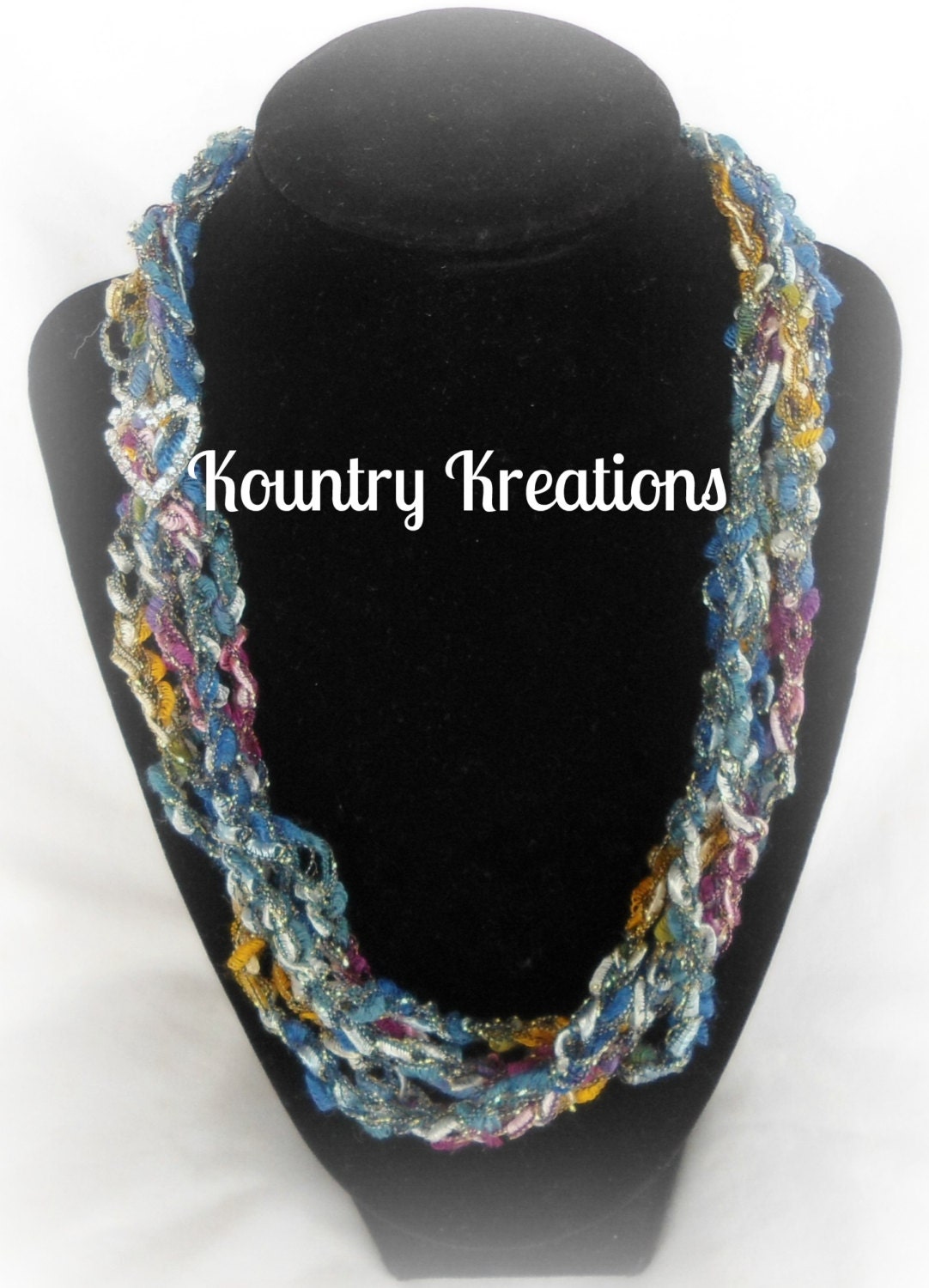 THE SUMMER GARDEN Ladder Necklace (Ready to Ship)