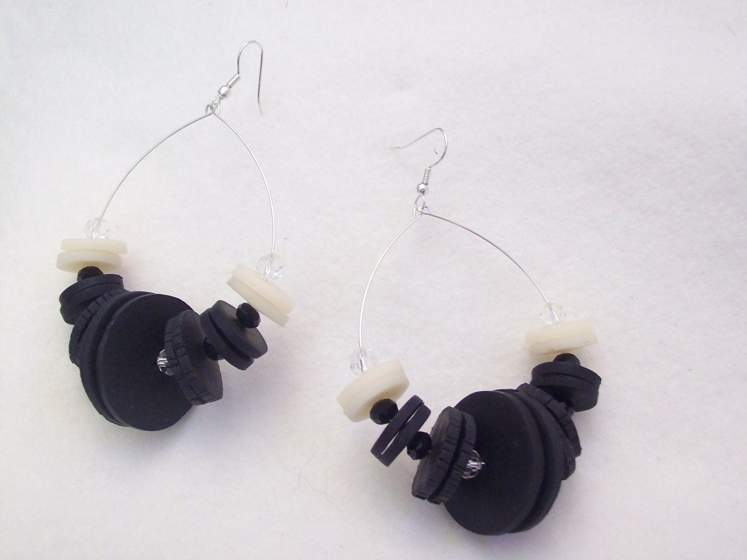 ETHNIC hoop earrings
