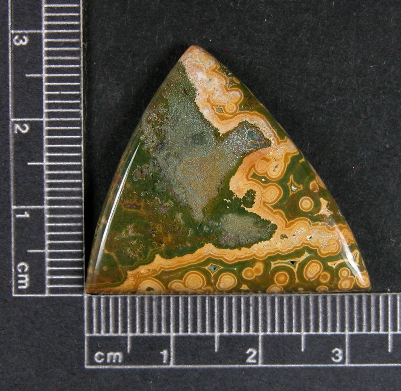 Ocean Jasper Kabamby Cabochon Hand Cut JO221