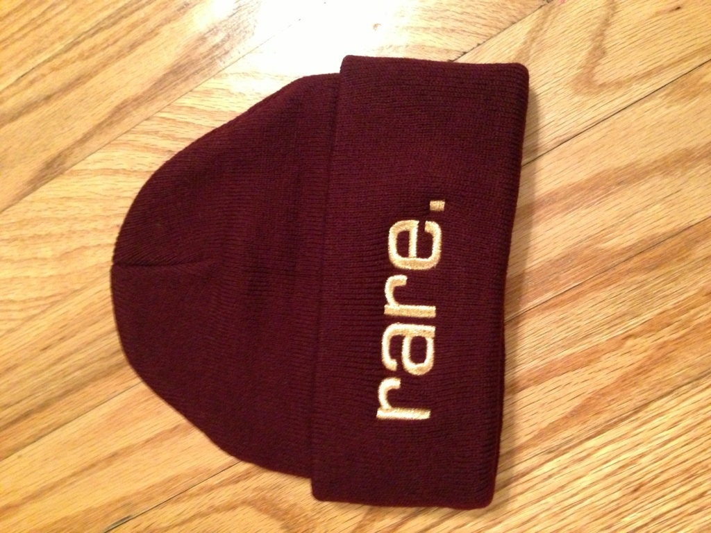 Trucks & Pearls Burgundy rare. Knit Beanie
