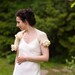 Wedding Bridal Ivory Shrug Bolero Hand Knit Lace Lacy Shrug Tea Roses Luxury Bridal Wear Summer Romantic OOAK Off White Ecru