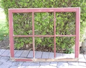 Vintage, Salvage Window Frame, custom order, your color choice