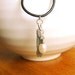 Japanese Typewriter Key Jewelry  Vintage Kanji Necklace Loveable Tender
