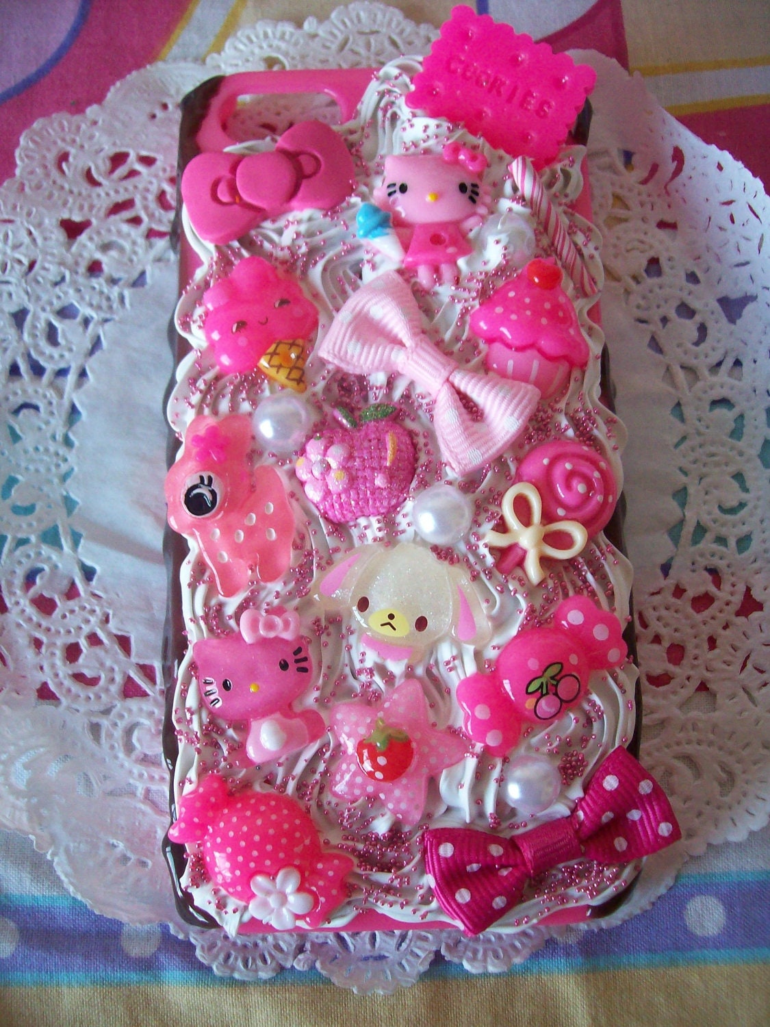 iPhone 5 Case Decoden - Pink and Pink