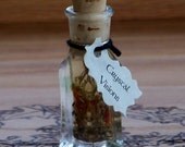 Potent CRYSTAL VISIONS Artisan Alchemist Scrying and Divination Ritual Oil w/ 12 Traditional Shamanic Herbs for Visioning, Psychic  Workings