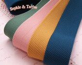 Premium Textured Silk Ribbon 25mm (1 meters, choose color)  High Quality / Korean Fabric / Handmade Ribbon