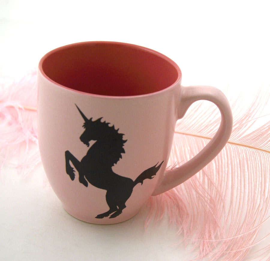 Personalized Mug Pink Unicorn Mug Can be Personalized