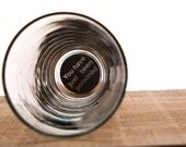 You have just been poisoned etched glass