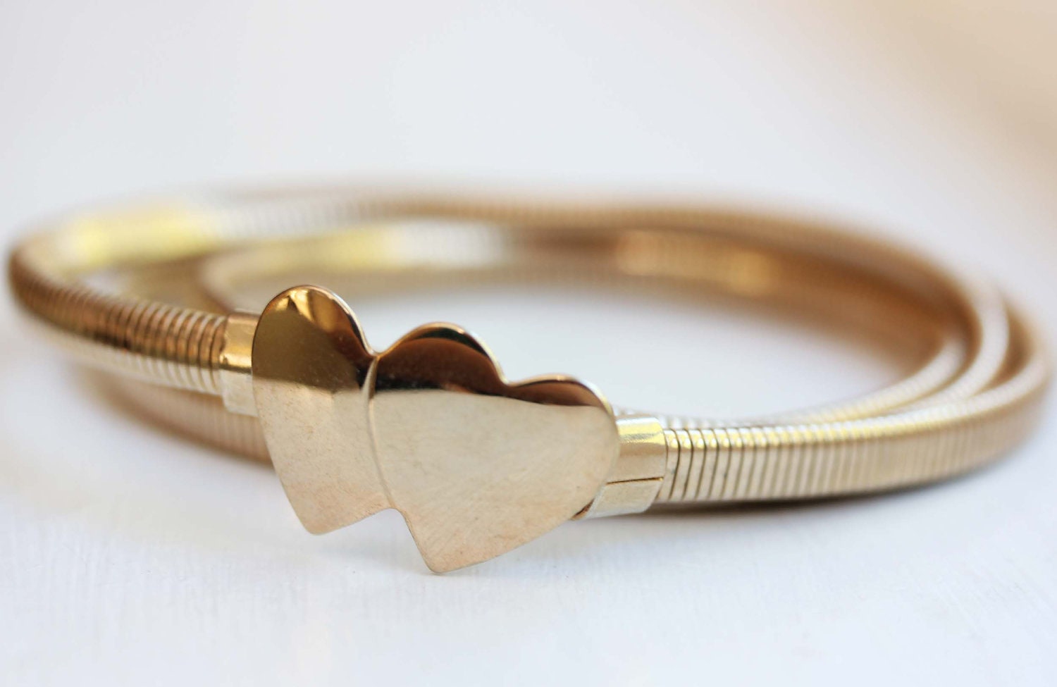 Double Heart Coil Belt - S