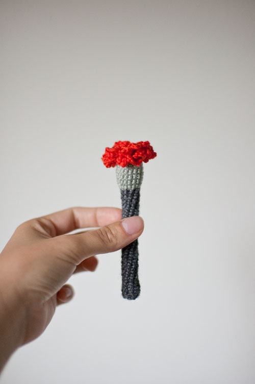 Crochet Crinkle Flower Baby Toy - First Grasping and Teething Toys  - Eco-Friendly - Made to Order - My Little Garden - OOAK