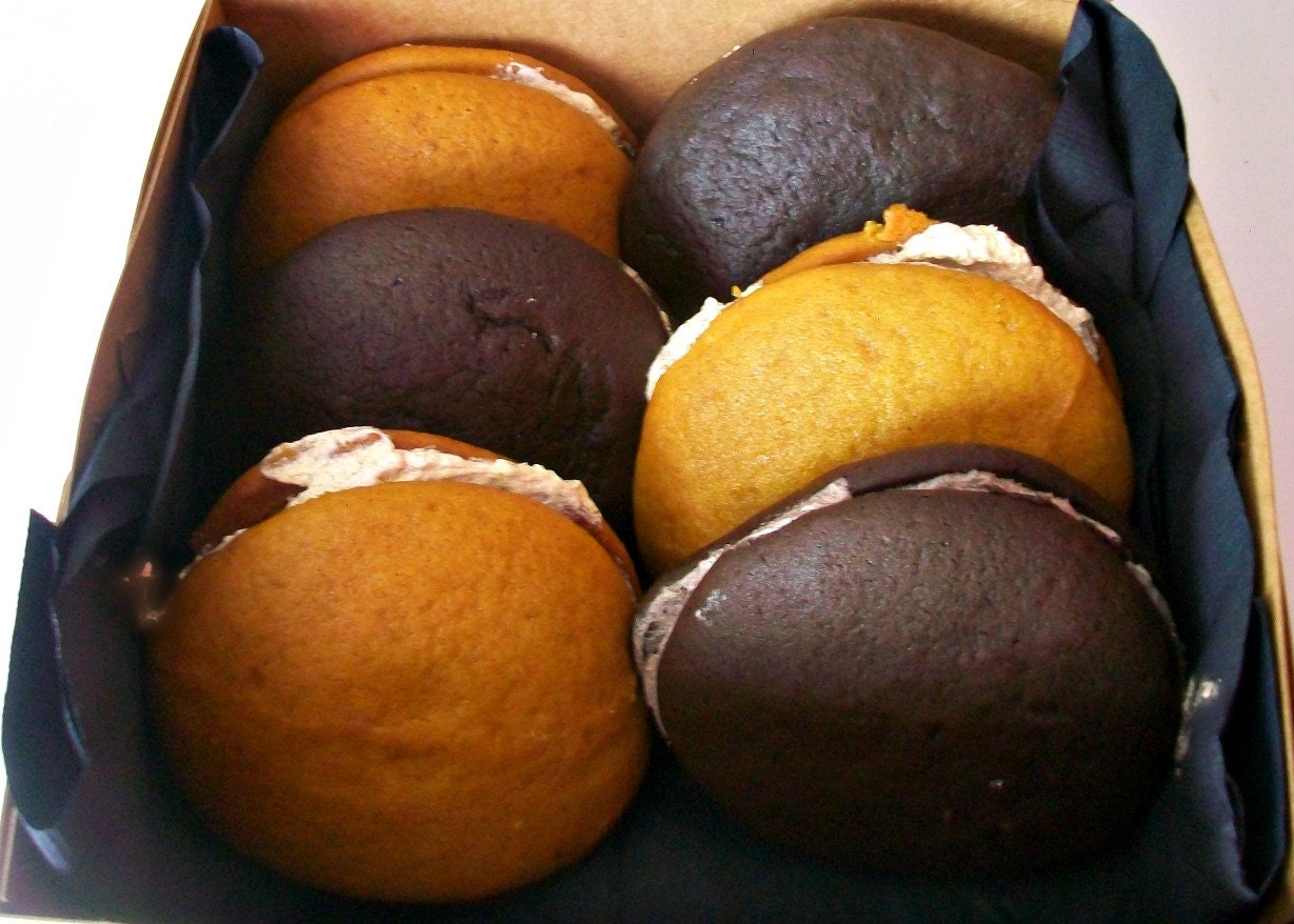 Whoopee Pie Assortment Pumpkin and Double Chocolate Comfort Food