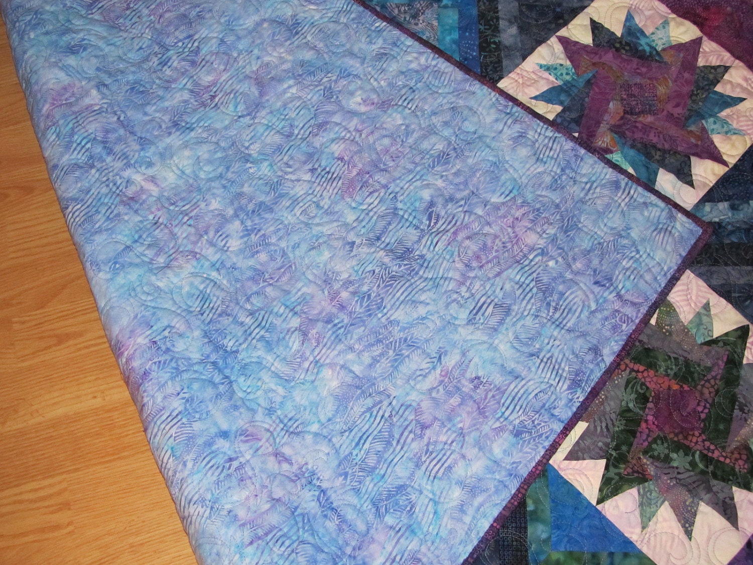 Jewel Starburst Lap Quilt