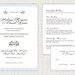 Woodland Lace Wedding Invitation Suite
