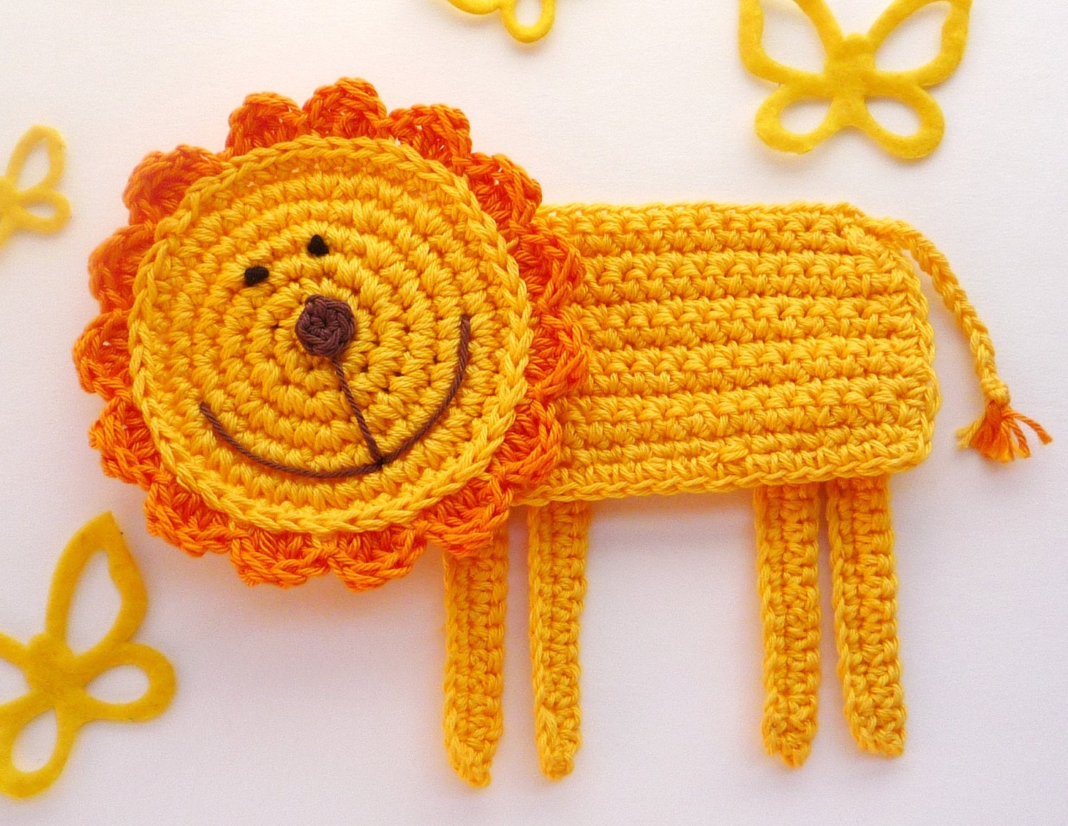 Crochet Lion the King of Jungle (1piece)