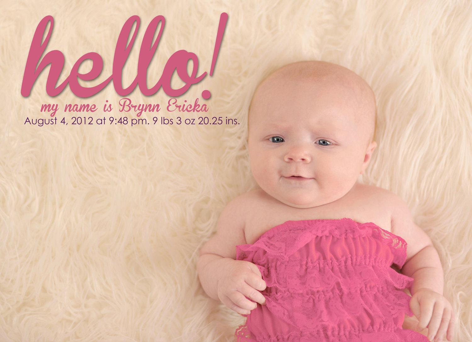 Doublesided Custom Printable birth announcement Christmas Photo Cards Digital designs you print at home Il_570xn
