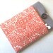 Coral iPad Mini Case, iPad Mini Cover with Pocket Custom