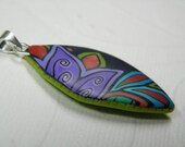 Cane Piece Millefiori Pendant