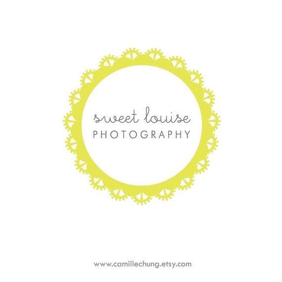 Photography Logo - Professional and OOAK - Designed by Camille Chung on Etsy