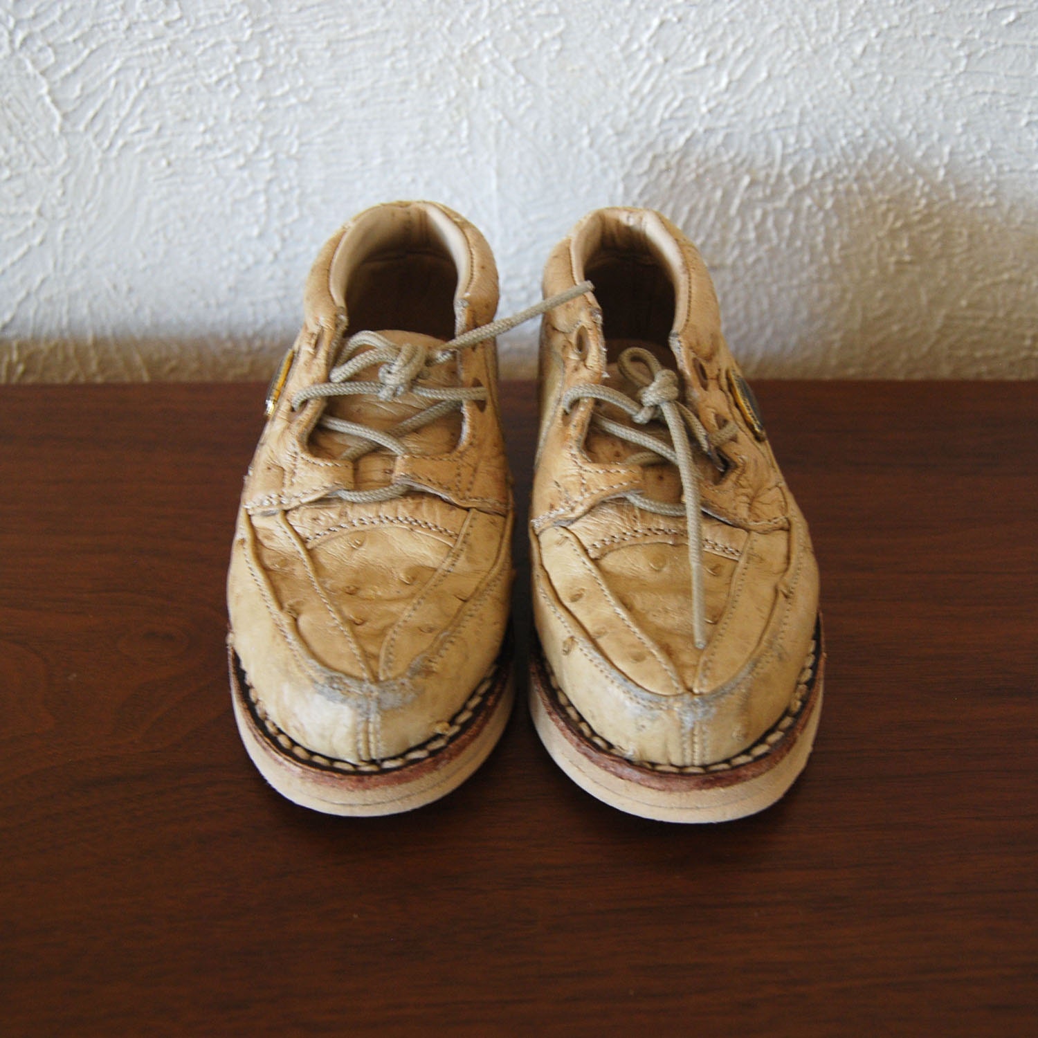 vintage campestre snakeskin shoes for baby