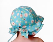 Easter Hat, Easter Bonnet, Sew Vintage Flouncy Hat Pattern, Sizes 3 months - 24 Months, Sun Bonnet, Christening Hat, PDF Hat Pattern