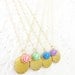 Bridesmaid Lockets - Locket Set - Round Locket Necklace - Whimsy - Bridal - Bridesmaid
