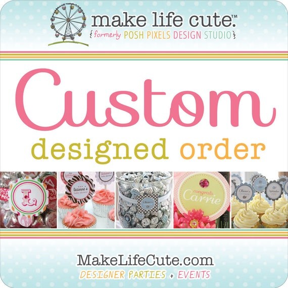 Custom Design Listing for Valerie - by Make Life Cute Il_570xn