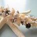 Seashell Barrette - Nautical Shell Barrette for Beach Weddings or Prom