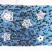 beaded ACEO bead weaving evening sky and stars handmade seed beads