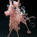Pink Unicorn Wire Art Sculpture