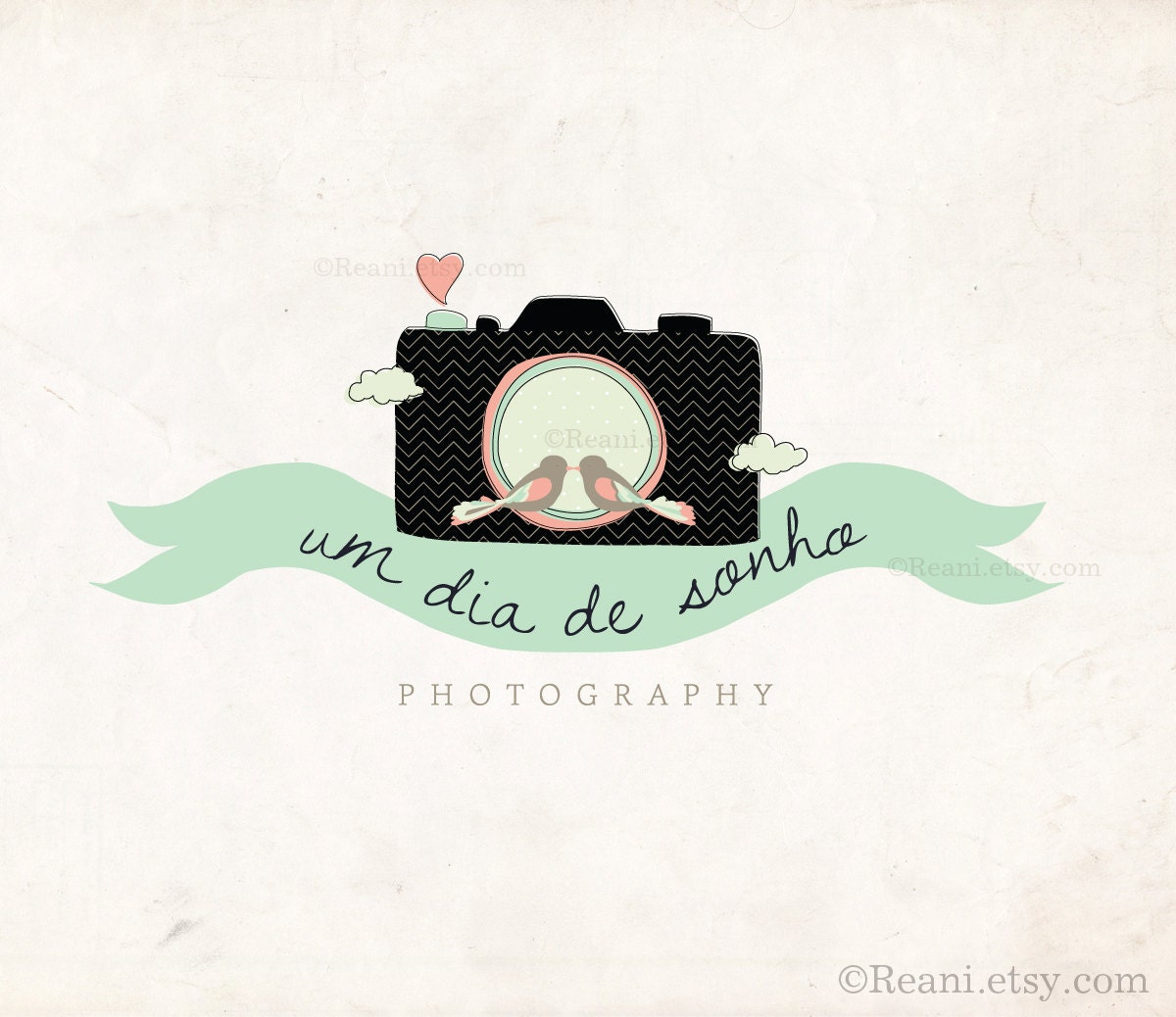 Photography Logo Design and Branding - Photographers Package - with Watermark and CD Label by Reani on Etsy