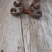 Vintage 76 Round Brass Finish Charm Pendant