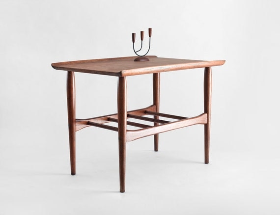 Mid Century Modern Wood Coffee Table - Side, Retro, Retro