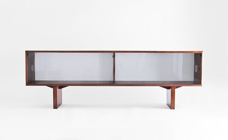 Vintage Rosewood Hutch - Credenza, Mid Century, Modern, Danish, Sideboard, Retro, Cabinet, Buffet